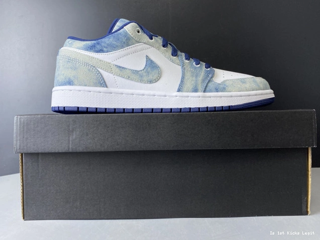 1 CZ8455-100 Jordan Washed Denim Air Low 0803